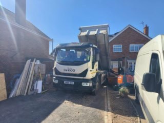 Bromsgrove aggregate drop off for a customer